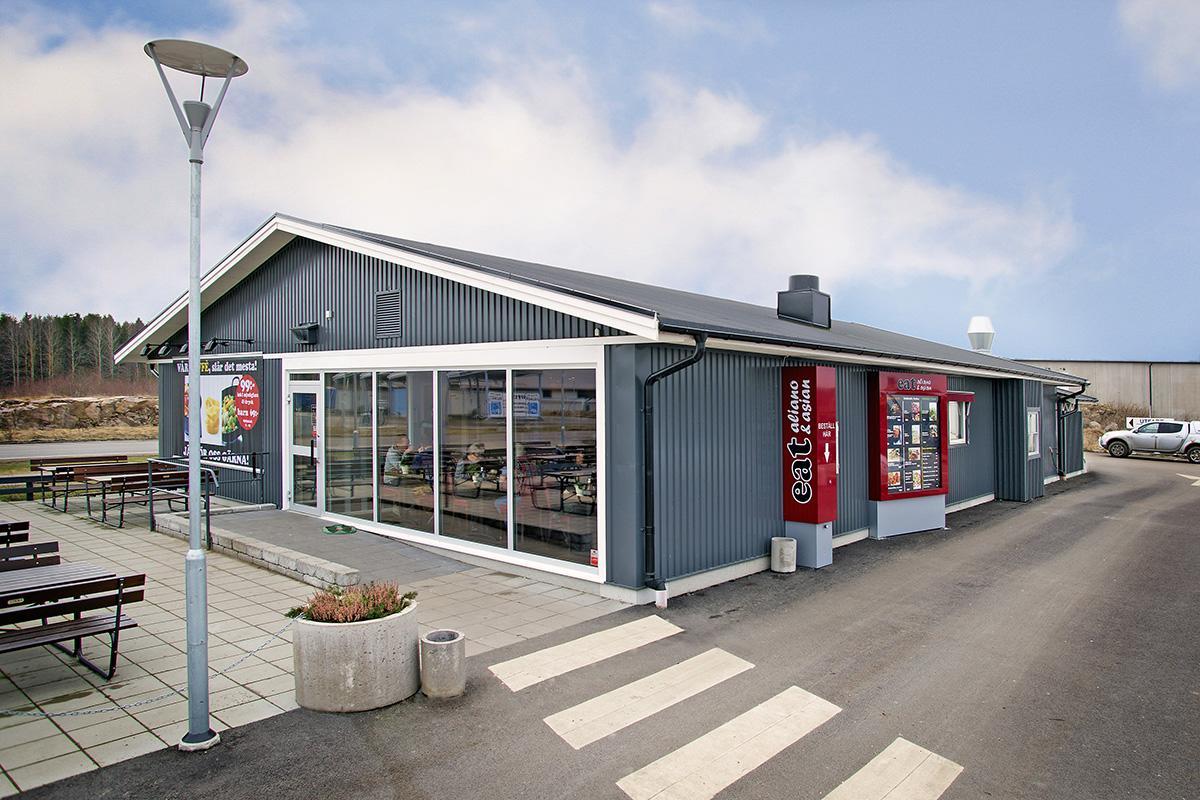 Drive-in Motell Mjölby Buitenkant foto