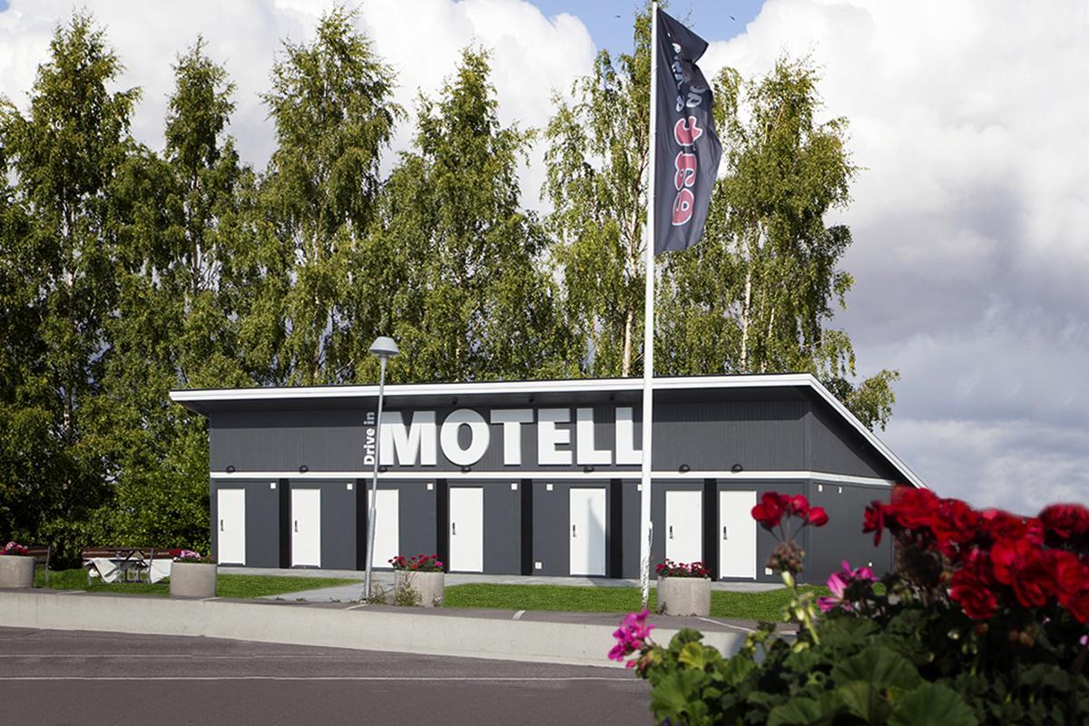 Drive-in Motell Mjölby Buitenkant foto
